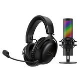 HyperX Bundle - Cloud III Wireless Headset, QuadCast 2 S Microphone